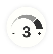 3-portainen himmennettävä GU10 LED-lamppu 5W, 2700K