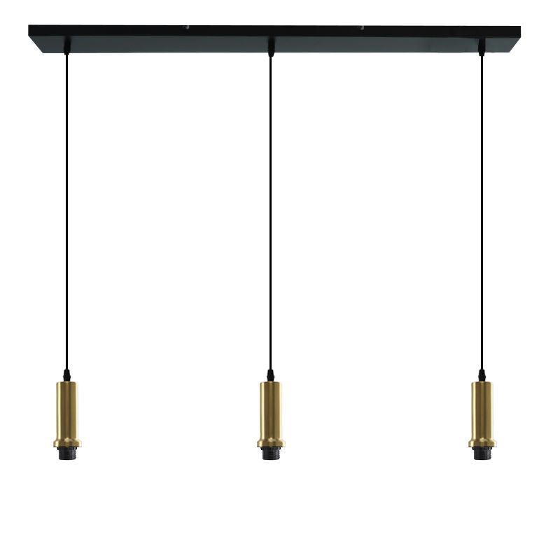 Alumiini riippuvalaisin ilman varjostinta kulta, Rika