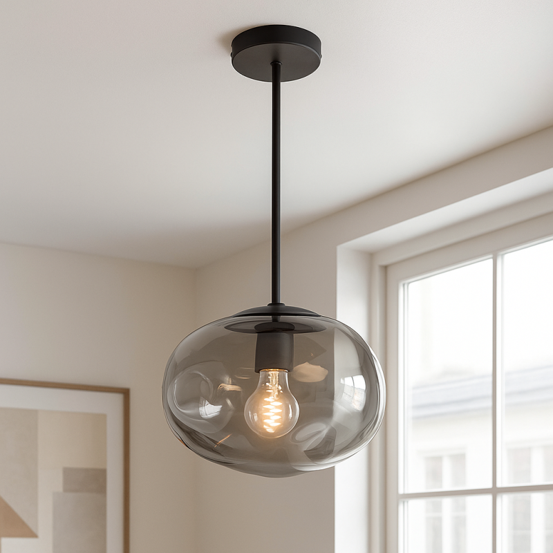 Design riippuvalaisin harmaa, Evita