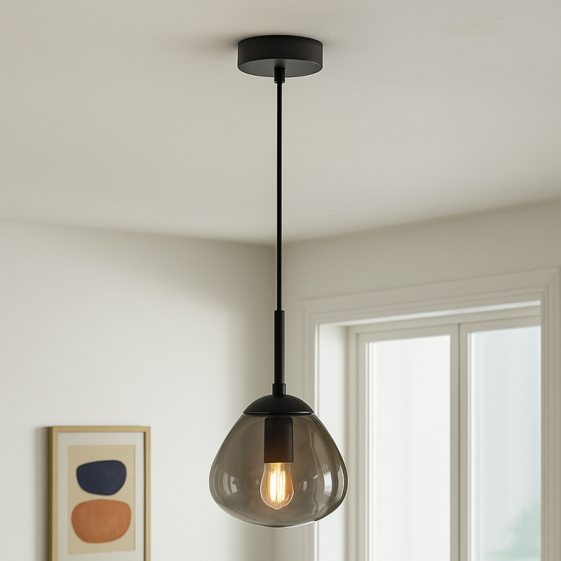 Design riippuvalaisin harmaa, Sedef
