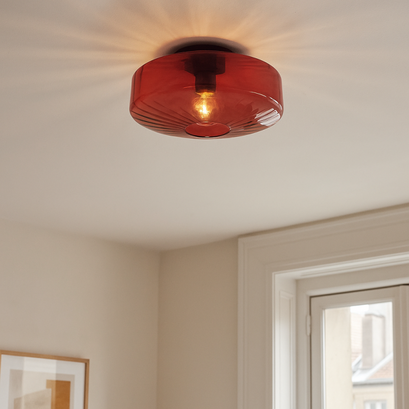 Design kattovalaisin punainen, Sevda Design kattovalaisin punainen, Sevda