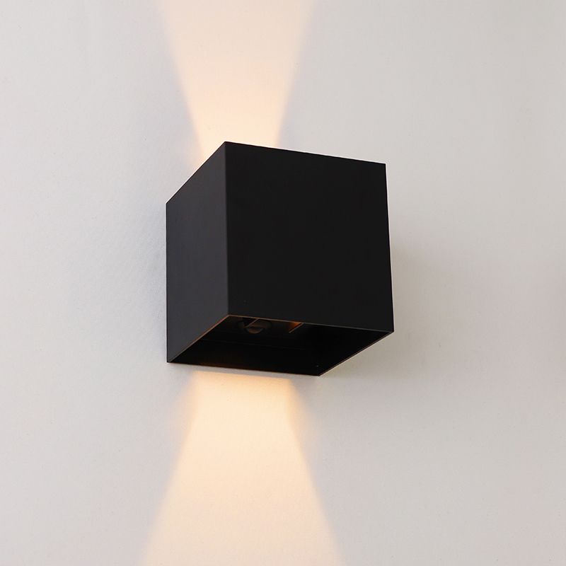 Moderni ladattava seinävalaisin musta, Dion, 1W, 2700K LED