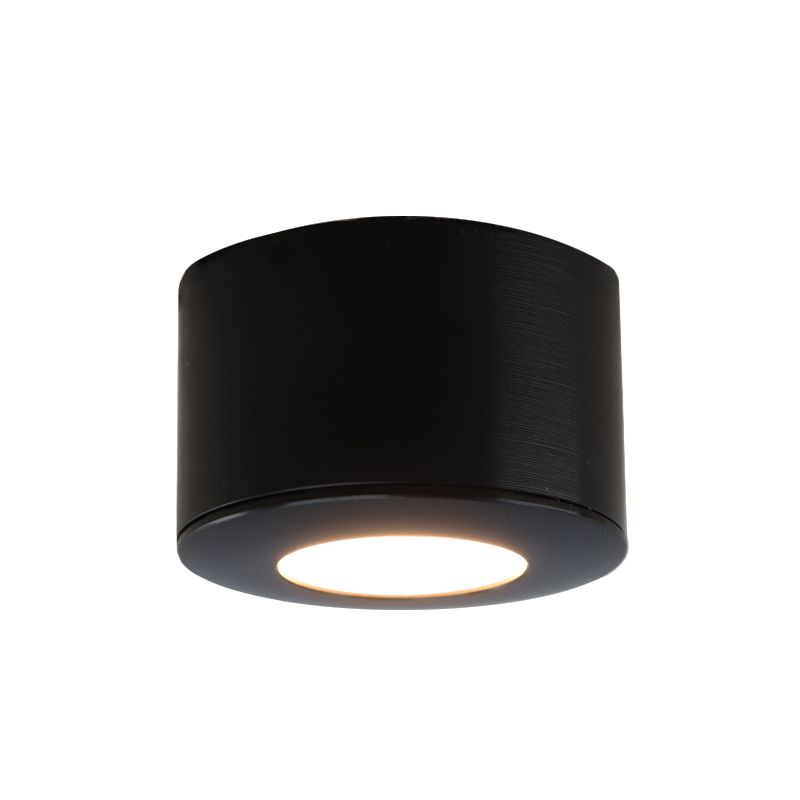 Alumiini veranda upotettava spottivalaisin musta, Vasso, 3W, 2700K LED, IP44 Alumiini veranda upotettava spottivalaisin musta, Vasso, 3W, 2700K LED, IP44