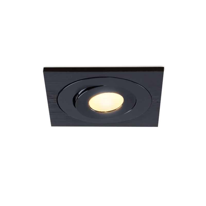 Moderni veranda pintavalaisin musta, Rona, 3W, 2700K LED, IP44 Moderni veranda pintavalaisin musta, Rona, 3W, 2700K LED, IP44