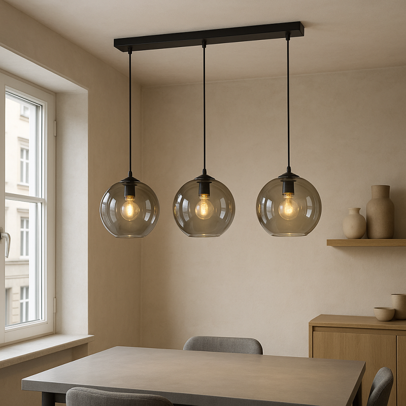 Design riippuvalaisin harmaa, Giada