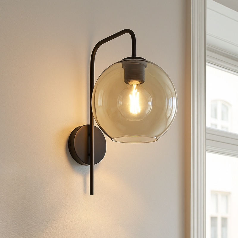 Design seinävalaisin meripihka, Giada, katkaisimella