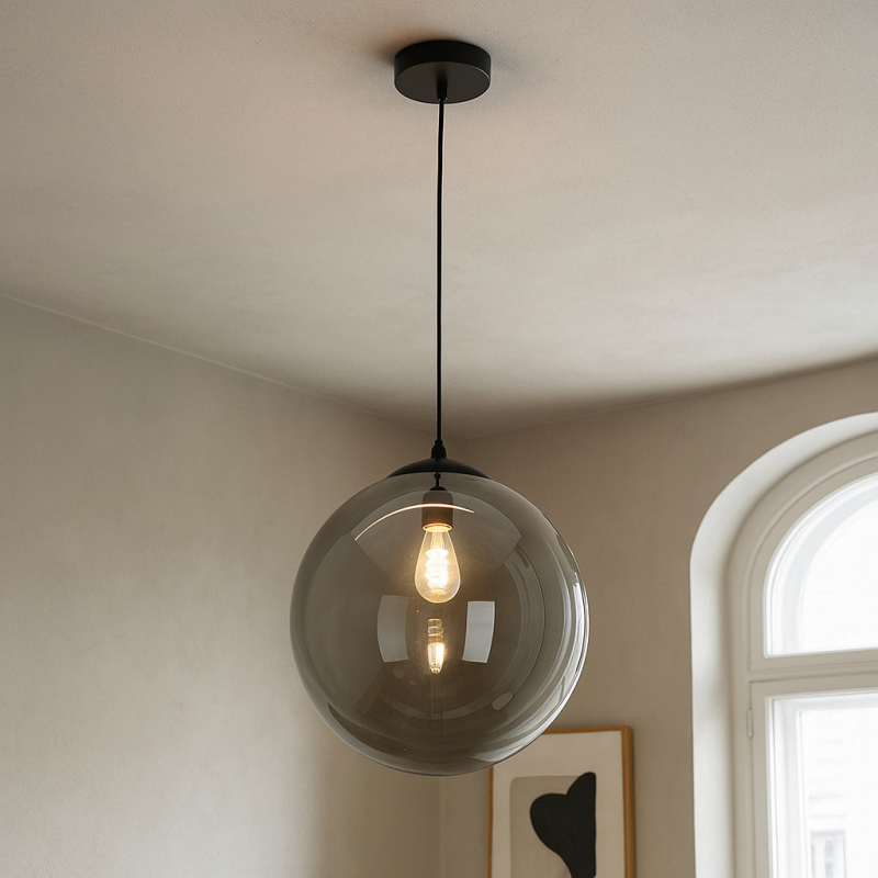Design riippuvalaisin musta, Dolf