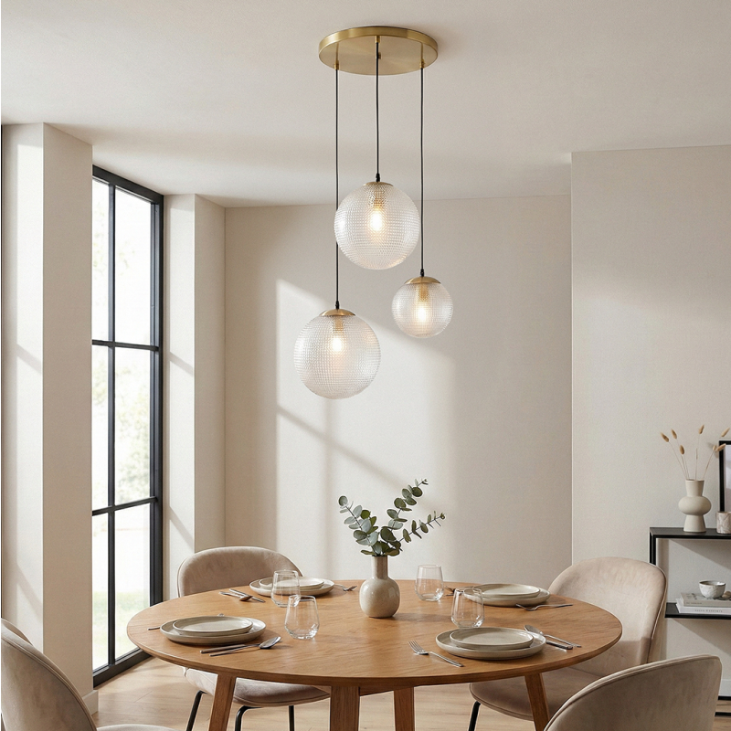 Design riippuvalaisin läpinäkyvä, Dolf