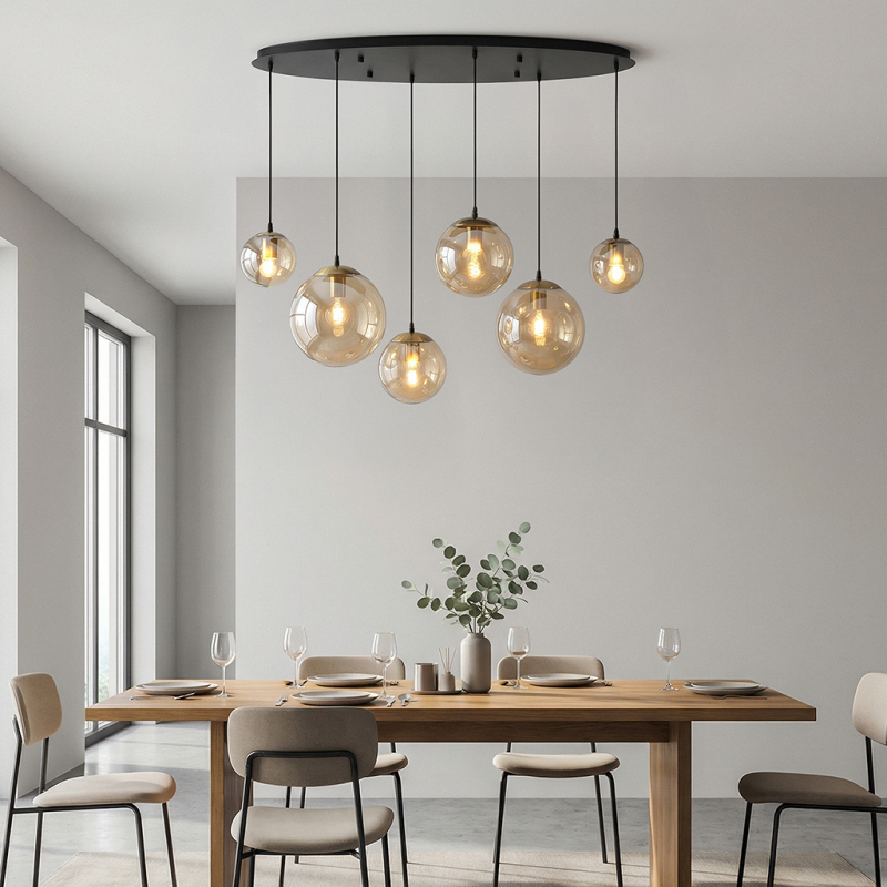 Design riippuvalaisin meripihka, Dolf