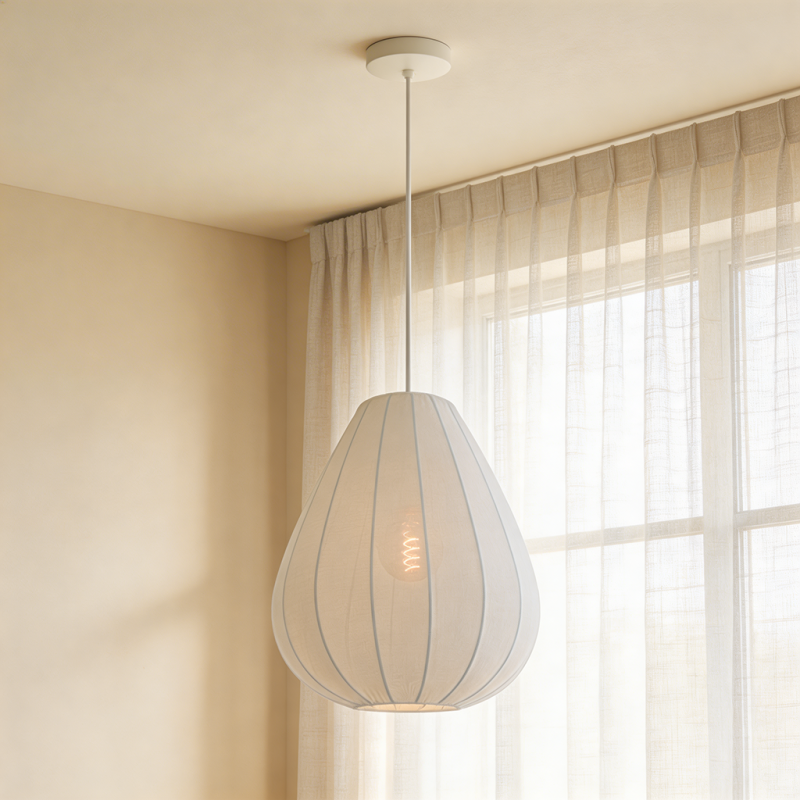 Moderni riippuvalaisin beige, Deborah