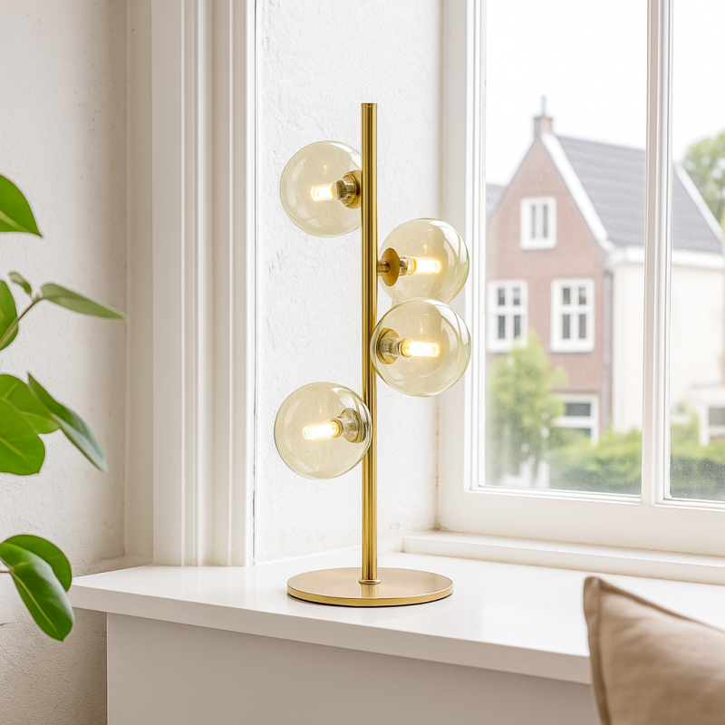 Design pöytävalaisin vihreä, Remo, katkaisimella