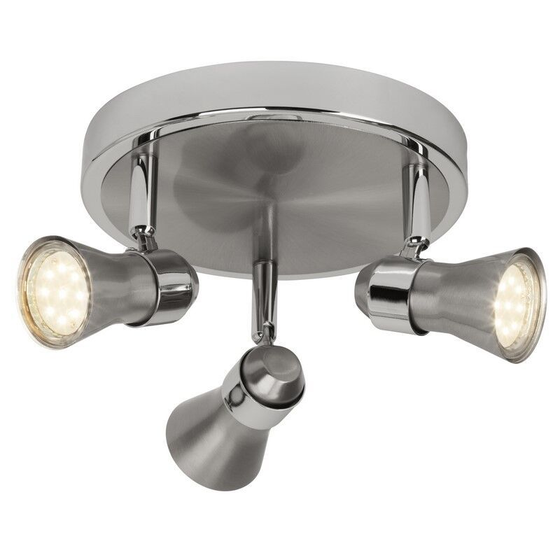 Metalli kattokohdevalaisin kromi, Roel, 7W, 3000K LED