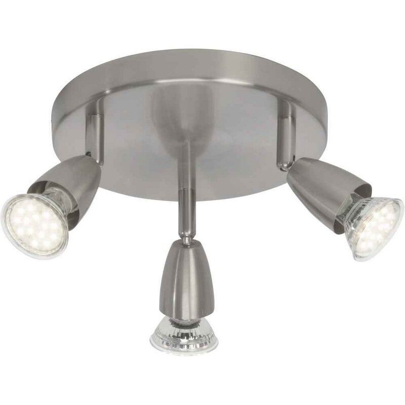Metalli kattovalaisin kromi, Keysha, 3W, 3000K LED