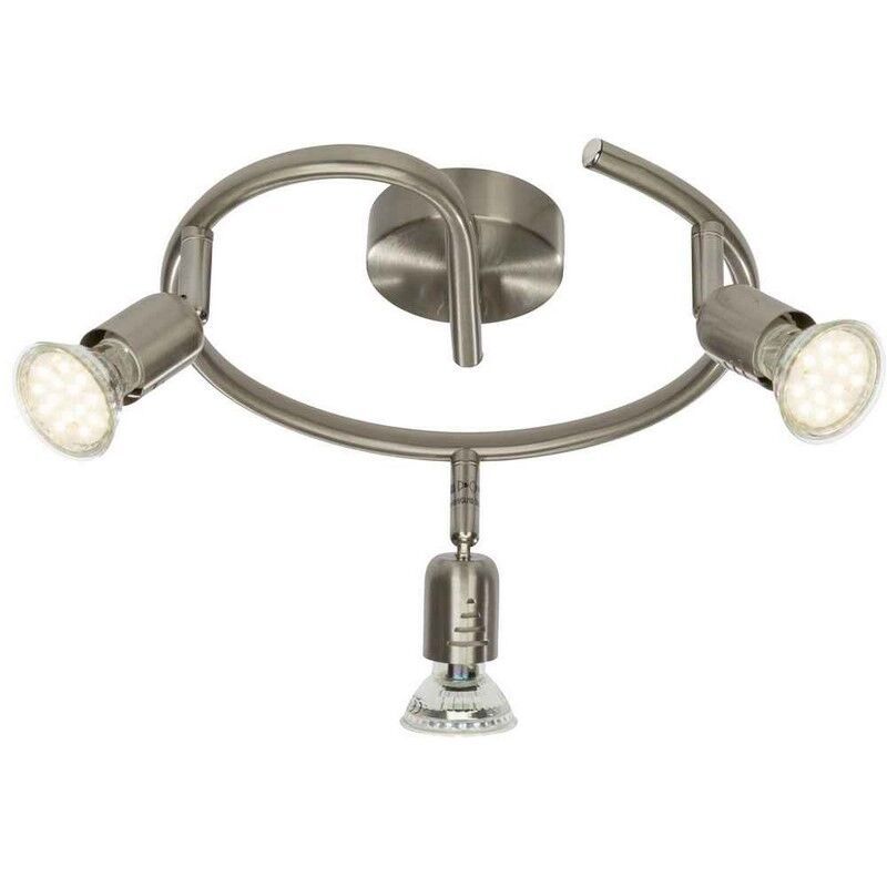 Metalli kattokohdevalaisin kromi, Hayo, 50W, 3000K LED