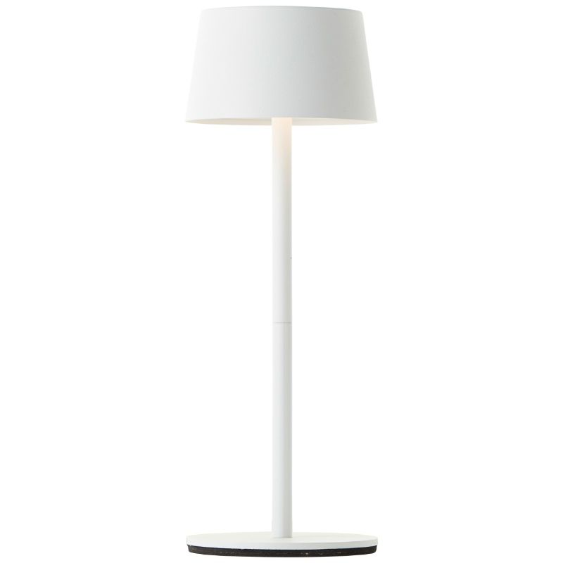 Moderni ulkopöytävalaisin valkoinen, Petter, 2W, 3000K LED, IP44, 3-portaisesti himmennettävä Moderni ulkopöytävalaisin valkoinen, Petter, 2W, 3000K LED, IP44, 3-portaisesti himmennettävä
