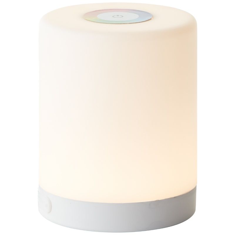 Moderni ulkopöytävalaisin valkoinen, Maezon, 1W, RGBW LED, IP44, kosketushimmentimellä