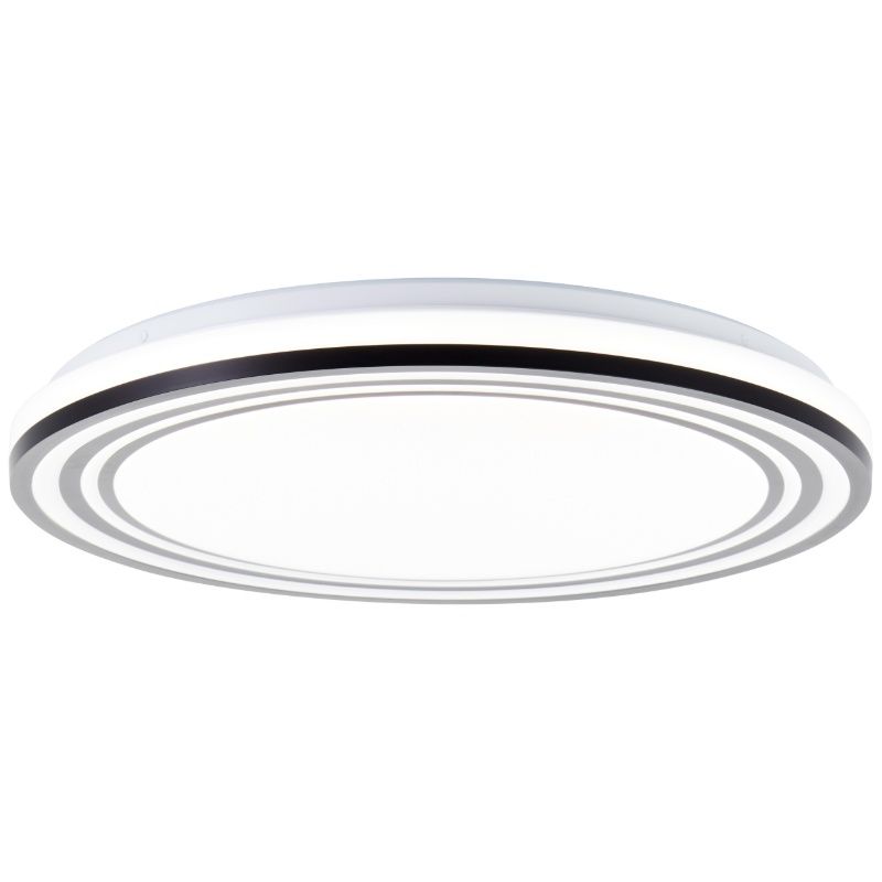Moderni kattovalaisin musta, Merlijn, 36W, white switch LED, kaukosäätimellä