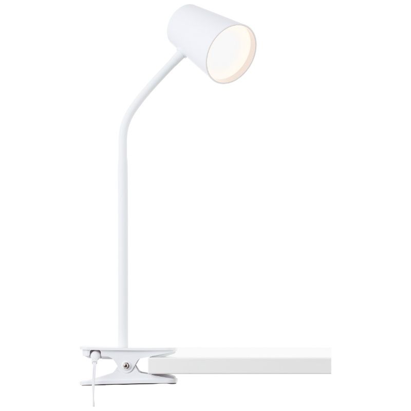 Muovi puristinvalaisin valkoinen, Musab, 7W, 3000K LED, 3-portaisesti himmennettävä