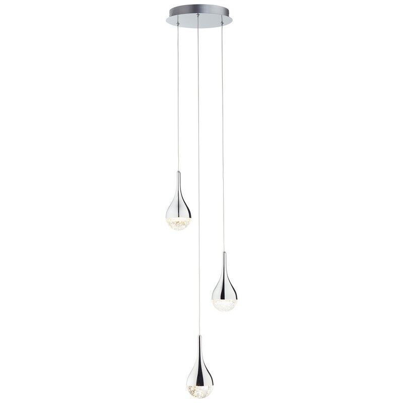 Klassinen riippuvalaisin kromi, Emma, 5W, 3000K LED