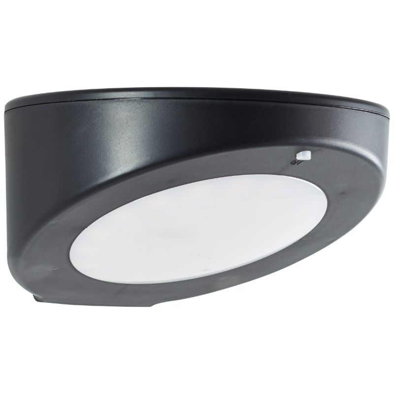 Moderni aurinkovoimainen ulkovalaisin musta, Winesh, 3W, 4000K LED, IP44