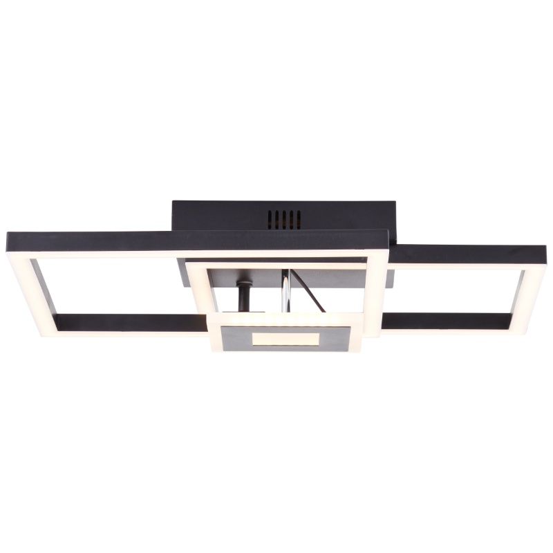 Design kattovalaisin musta, Volkert, 22W, 3000K LED