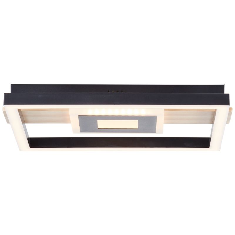 Design kattovalaisin musta, Zakiya, 24W, 3000K LED Design kattovalaisin musta, Zakiya, 24W, 3000K LED