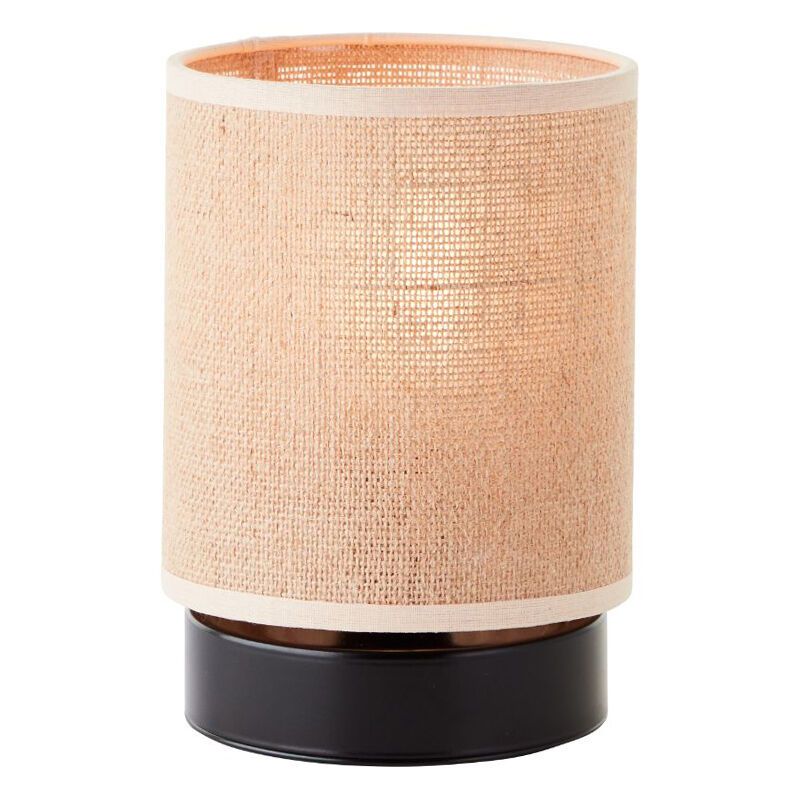 Rustiikkinen pöytävalaisin beige, Quintus, katkaisimella