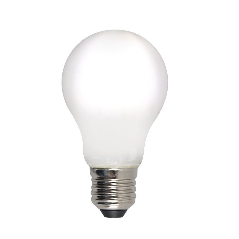 Himmennettävä E27 Olucia LED-lamppu, A60, 5W, valkoinen lasi, 4000k