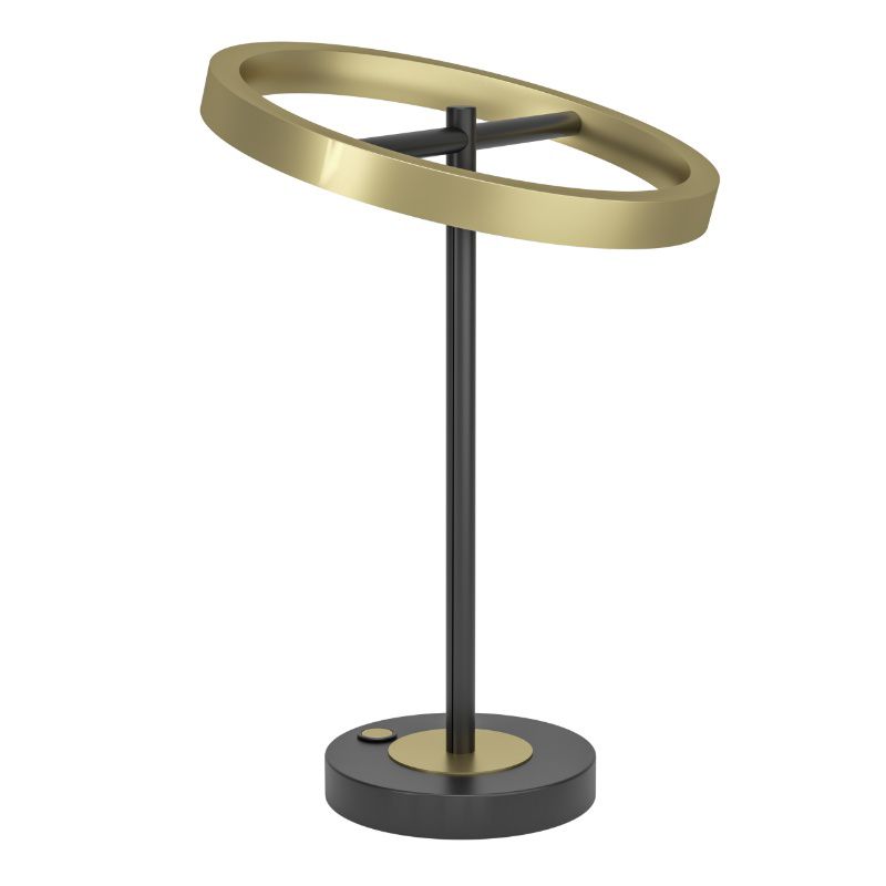 Design metalli pöytävalaisin messinki, Buket, 10,5W, 3000K LED, kosketushimmentimellä
