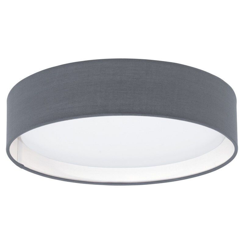 Moderni kangas kattolamppu harmaa, Abano, 12W, 3000K LED Moderni kangas kattolamppu harmaa, Abano, 12W, 3000K LED