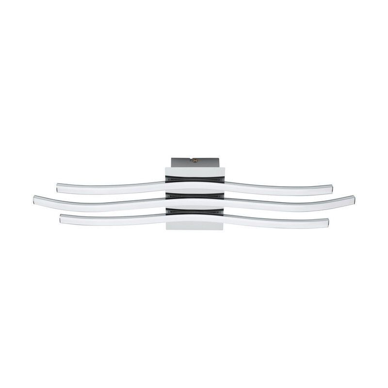 Moderni muovi kattovalaisin kromi, Therese, 26W, 3000K LED