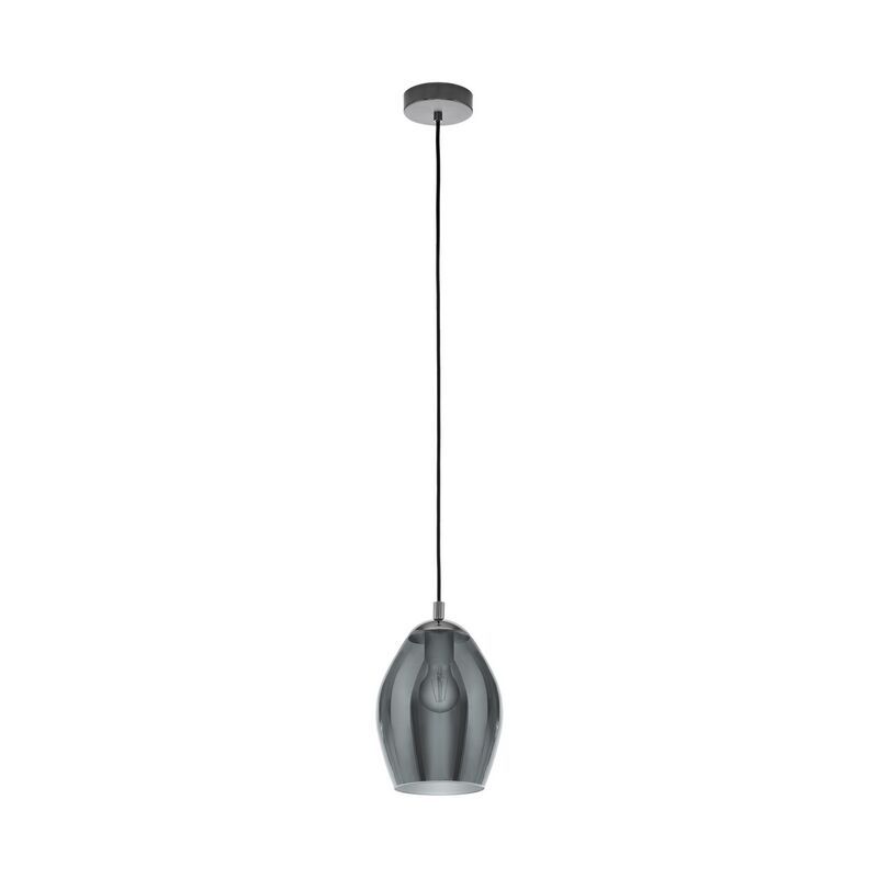 Design teräs riippuvalaisin harmaa, Nikky