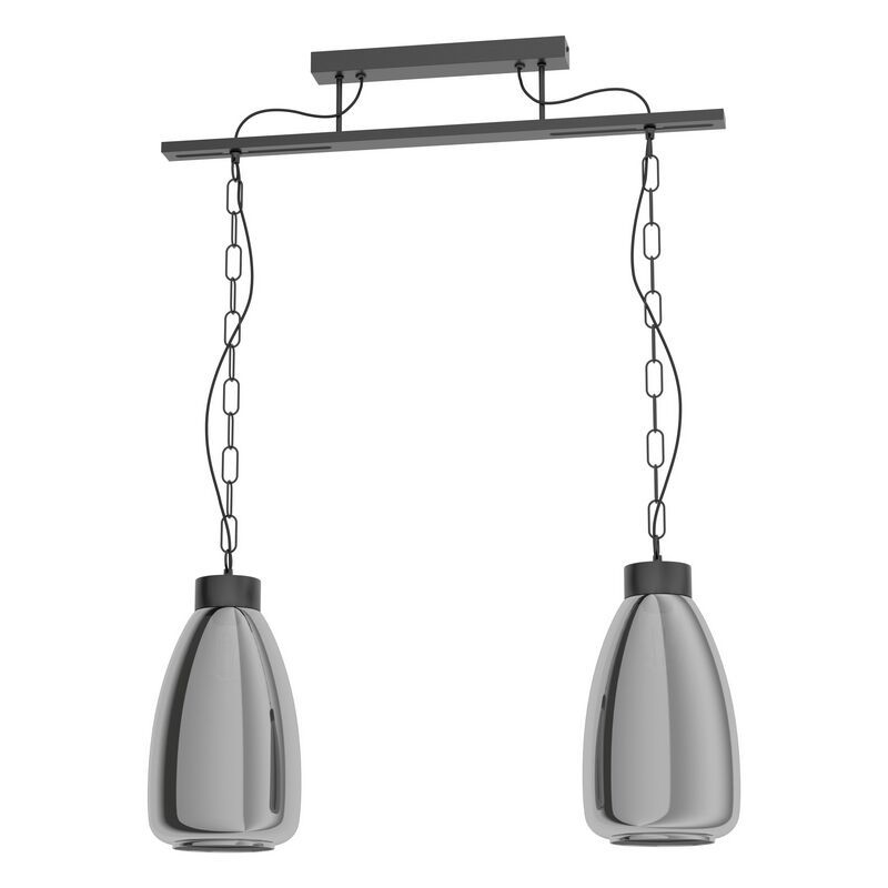 Design teräs riippuvalaisin musta, Annefleur