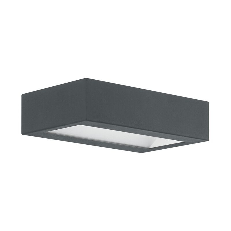 Moderni teräs ulkovalaisin antrasiitti, Simen, 4W, 3000K LED, IP44