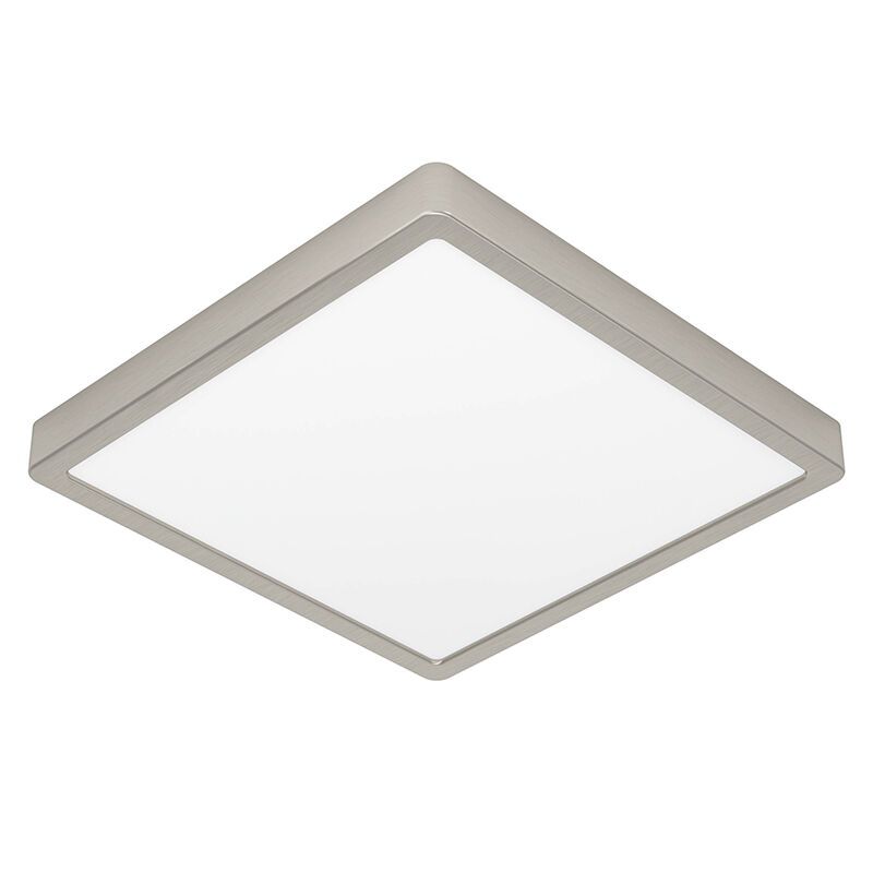 Muovi kattolamppu nikkeli, Geraldo, 20,5W, 3000K LED