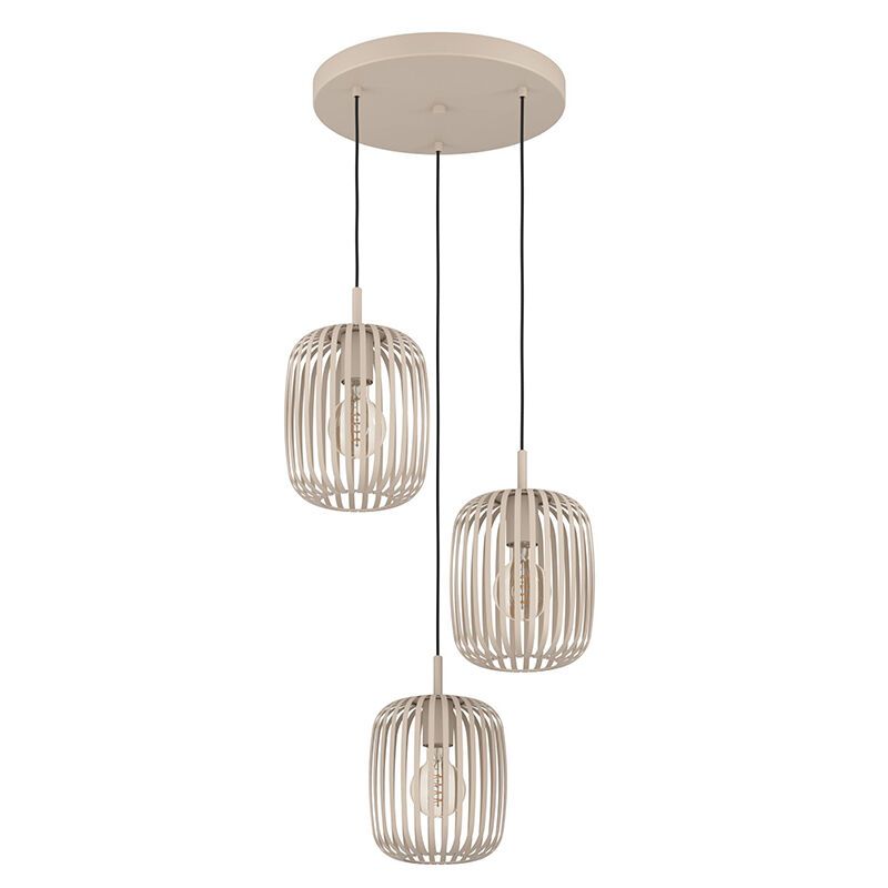 Teollinen teräs riippuvalaisin beige, Pietro