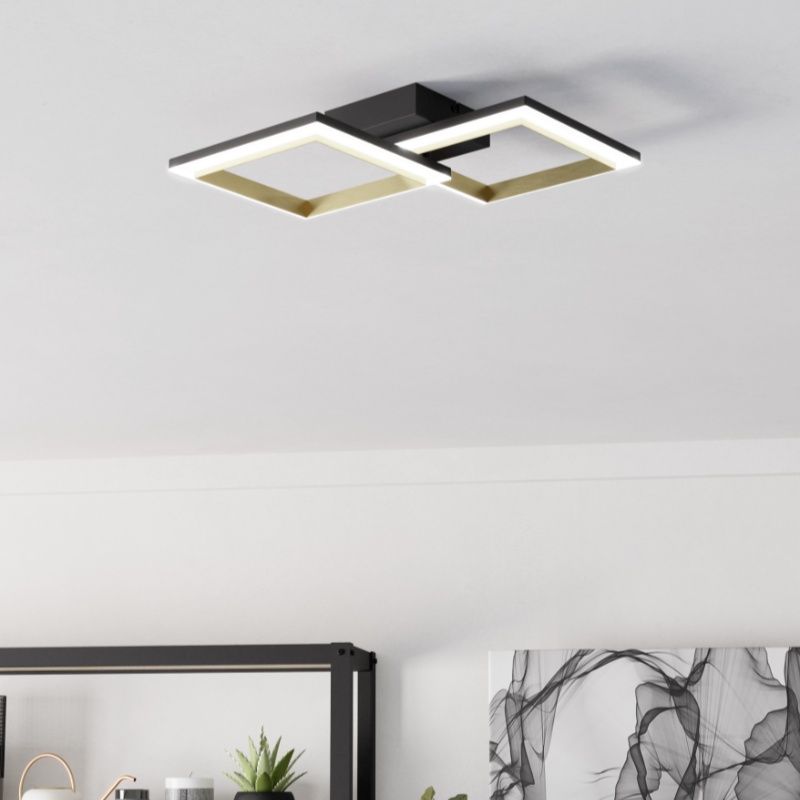 Design muovi kattovalaisin messinki, Conrad, 18,4W, 4000K LED, 3-portaisesti himmennettävä Design muovi kattovalaisin messinki, Conrad, 18,4W, 4000K LED, 3-portaisesti himmennettävä