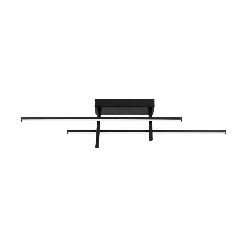 Moderni muovi kattovalaisin musta, Thera, 20W, 3000K LED Moderni muovi kattovalaisin musta, Thera, 20W, 3000K LED