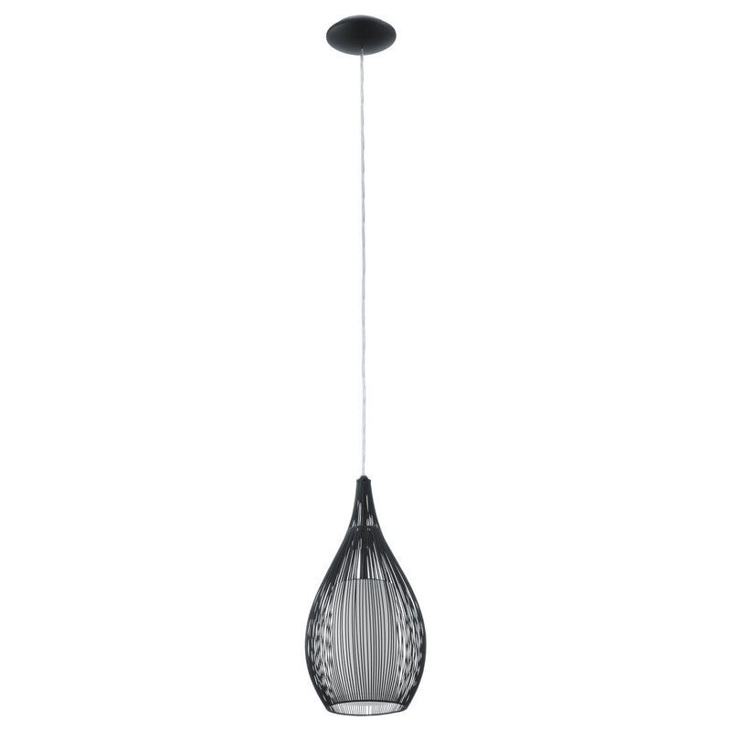 Design lasi riippuvalaisin musta, Maritima