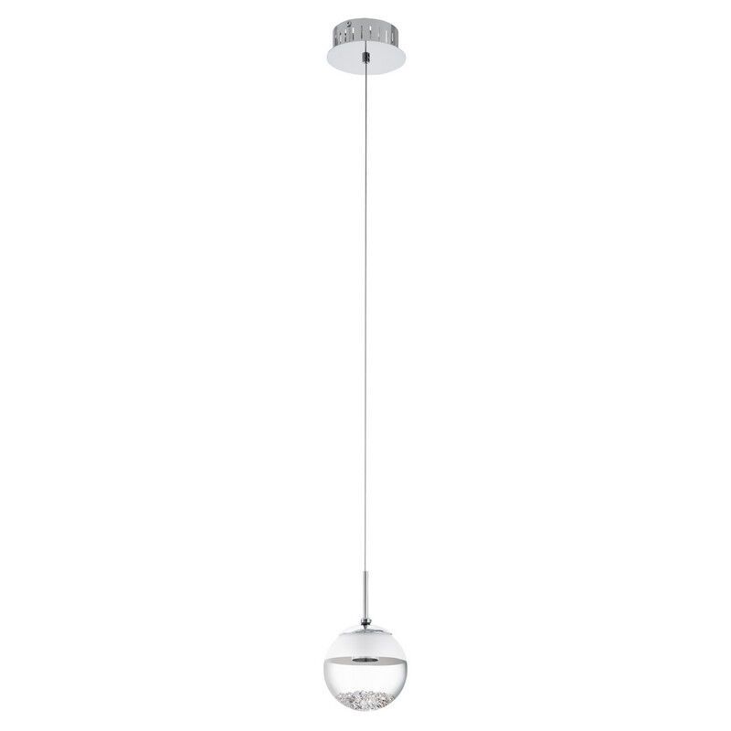 Design lasi riippuvalaisin kromi, Jorg, 5W, 3000K LED Design lasi riippuvalaisin kromi, Jorg, 5W, 3000K LED