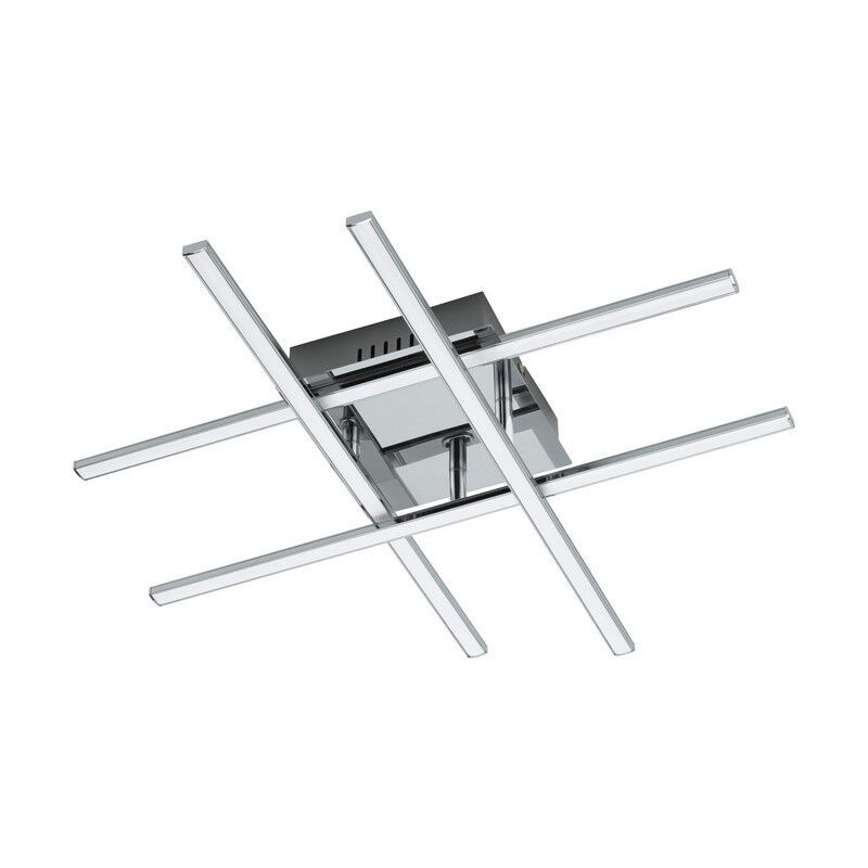 Moderni teräs kattovalaisin kromi, Arantxa, 24W, 3000K LED