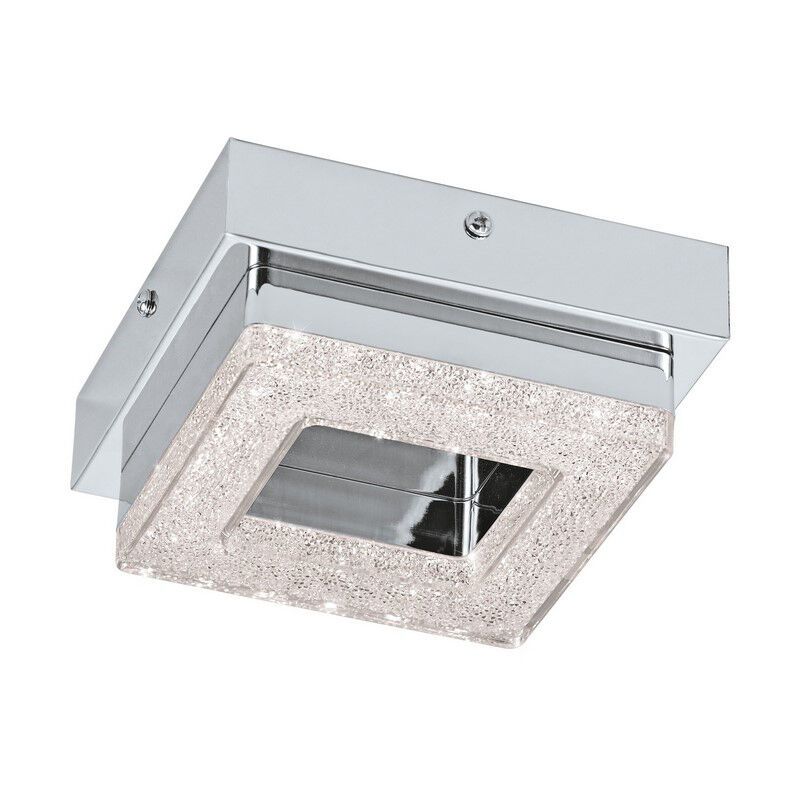 Moderni muovi seinävalaisin kromi, Arjo, 4W, 3000K LED