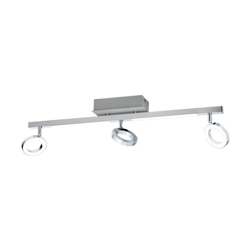 Moderni alumiini kattokohdevalaisin kromi, Madelinde, 3W, 3000K LED