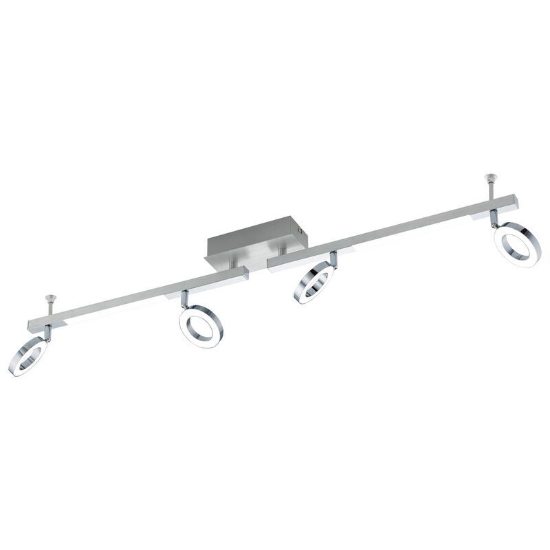 Moderni alumiini kattokohdevalaisin kromi, Madelinde, 3W, 3000K LED