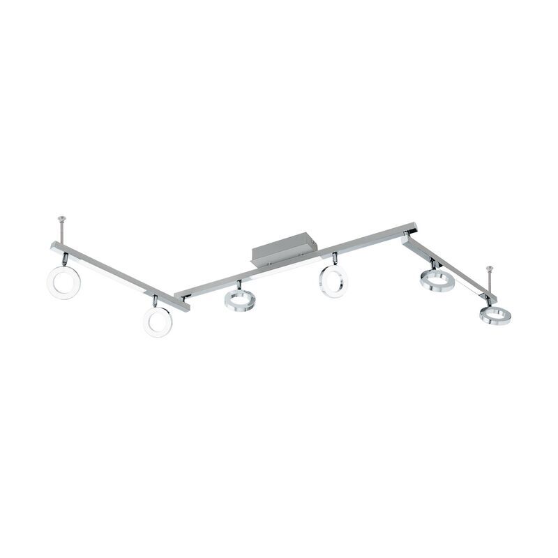 Moderni alumiini kattokohdevalaisin kromi, Madelinde, 3W, 3000K LED