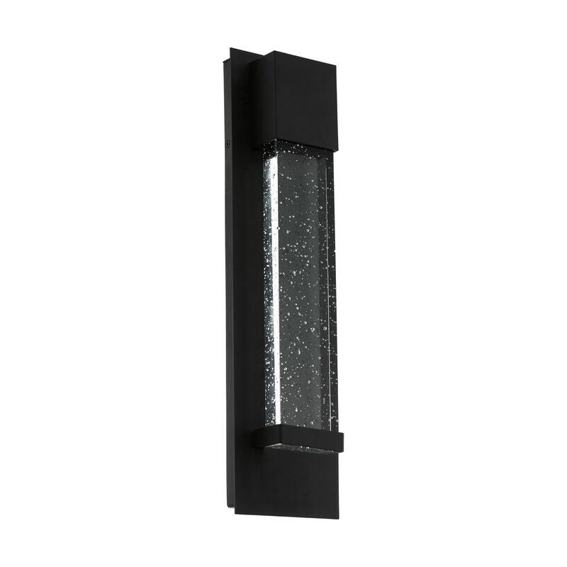Moderni alumiini ulkovalaisin musta, Yvanca, 3W, 3000K LED, IP44 Moderni alumiini ulkovalaisin musta, Yvanca, 3W, 3000K LED, IP44