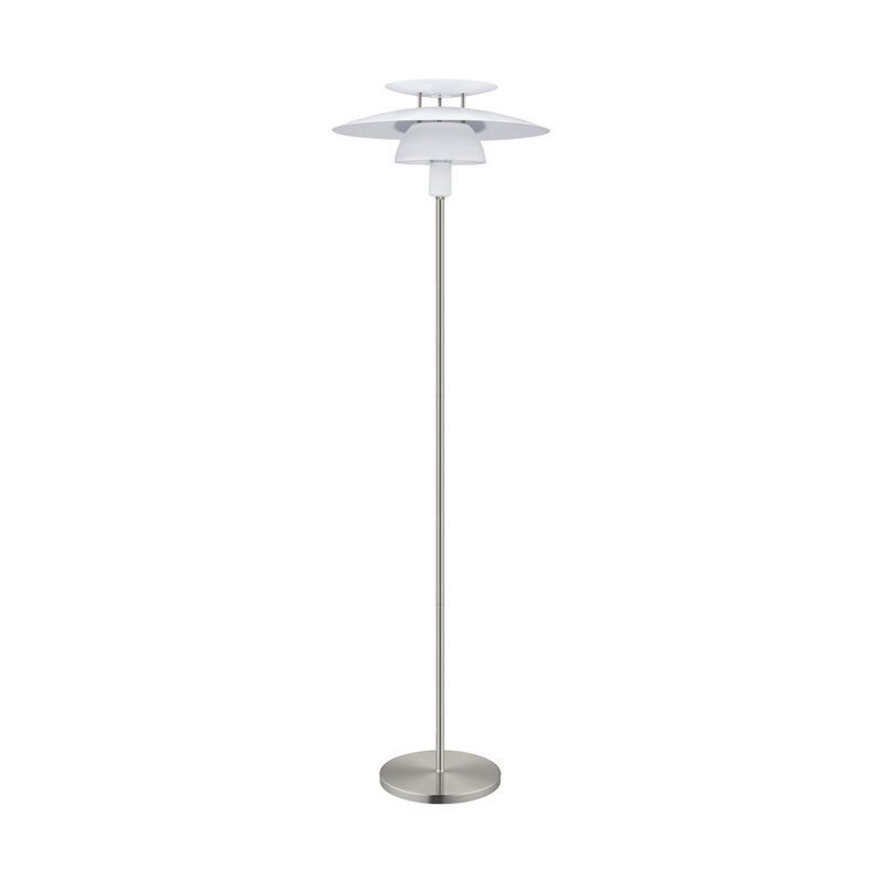 Design teräs lattiavalaisin valkoinen, Lariana, katkaisimella