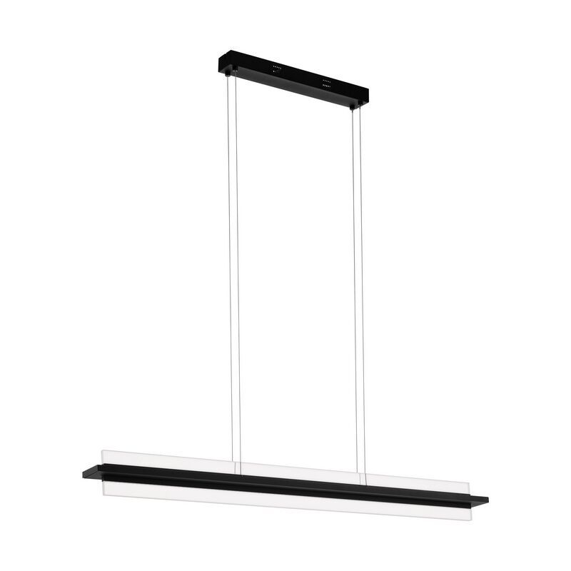 Moderni alumiini riippuvalaisin musta, Twan, 14W, 3000K LED