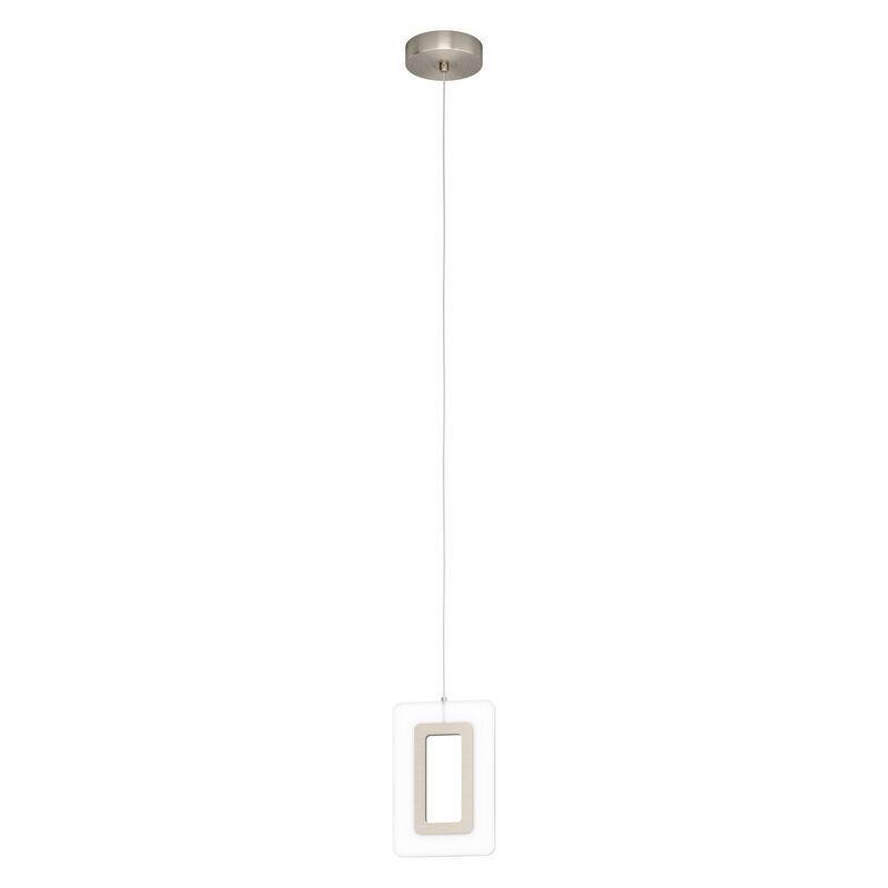 Muovi riippuvalaisin nikkeli, Niels, 5W, 3000K LED Muovi riippuvalaisin nikkeli, Niels, 5W, 3000K LED