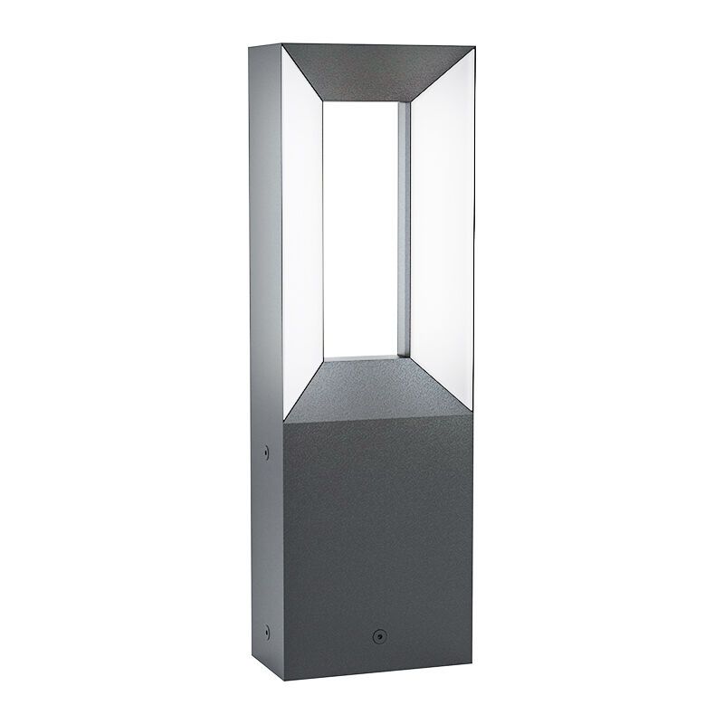 Moderni alumiini ulkovalaisin musta, Larisa, 5W, 3000K LED, IP44